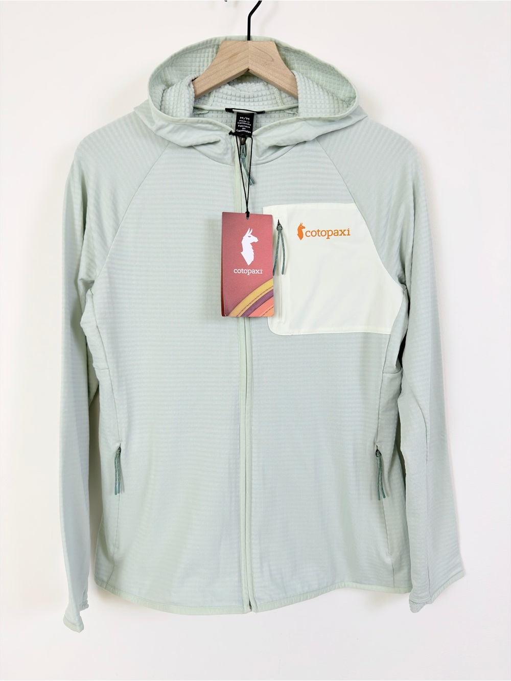 NWT Cotopaxi Otero Fleece Full Zip Hooded Jacket Women’s Medium Foam